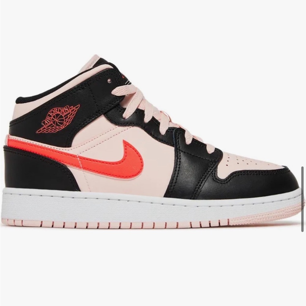 youth Black and Pink jordan’s